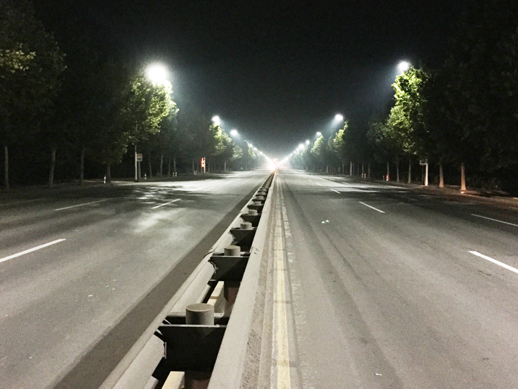 Jinan Zhangqiu Longquan Road West Section Lighting Project