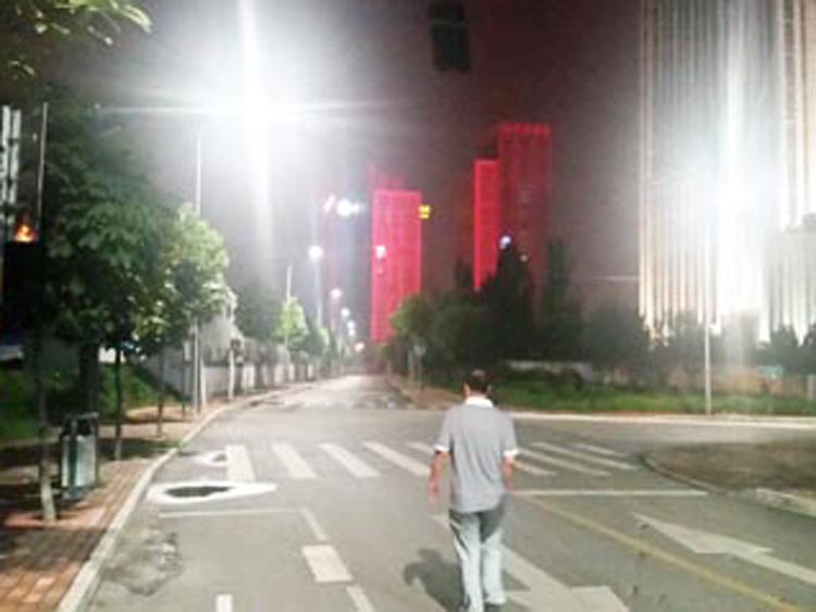 Qichuan Road Lighting Project in Jinan City, Shandong Province