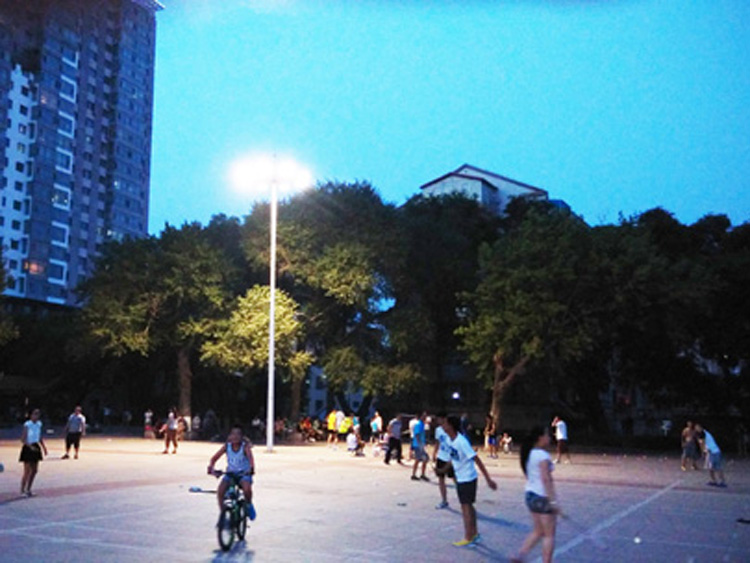 Harbin Hulan District EMC Project Hulan District Xigang Park Lighting