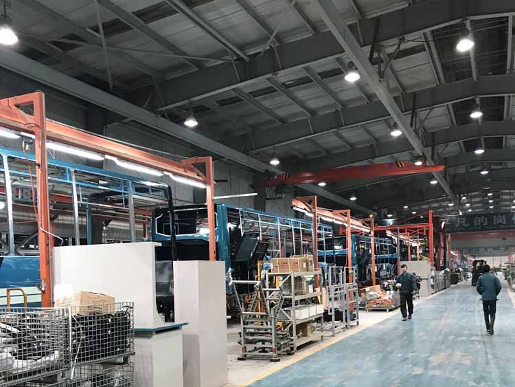 Case Study of Lighting in China's Heavy Duty Truck Room