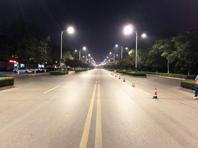 Huantai County Yuyang Street and Central Street Lamp Energy saving Renovation Project